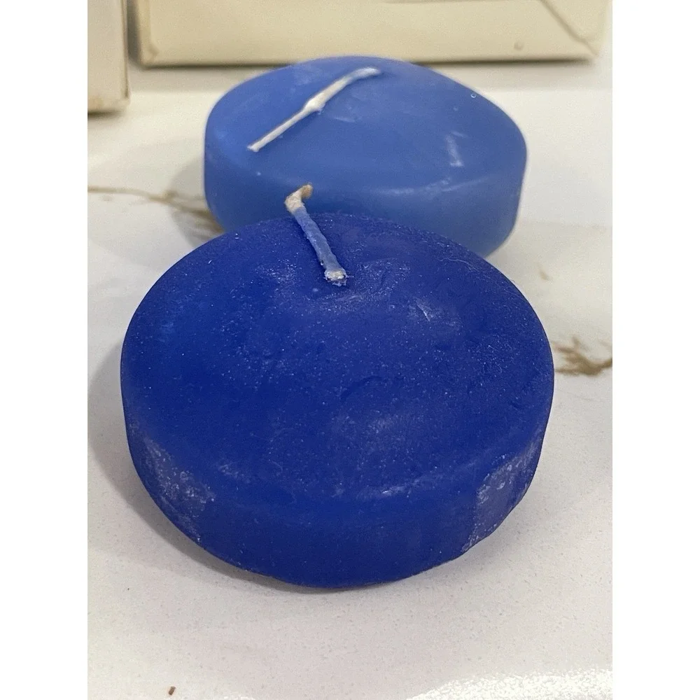 Pier 1 Citronella Floating Candles 4 Pack Blue Lot‎ of 5 Packs New Old Stock